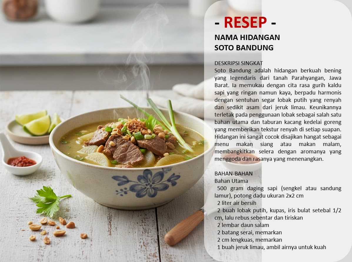 Cara Membuat Resep Makanan & Minuman Instan dengan AI (Cepat, Praktis, dan Anti Gagal!)
